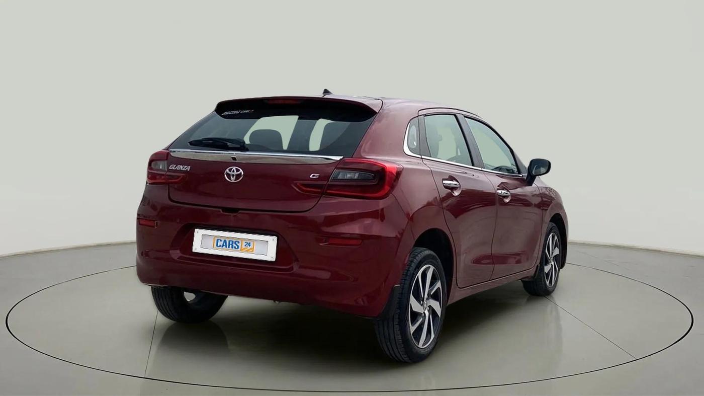 2022 Toyota Glanza G, Petrol, Manual, 44,836 km, Right Back Diagonal