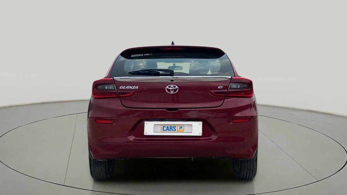 2022 Toyota Glanza G, Petrol, Manual, 44,836 km, Back/Rear