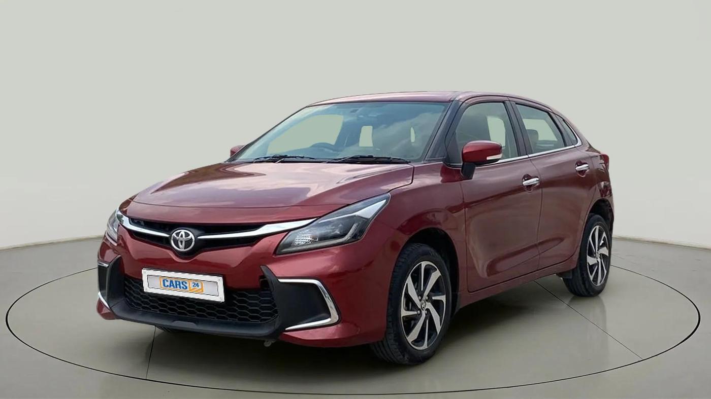 2022 Toyota Glanza G, Petrol, Manual, 44,836 km, Left Front Diagonal