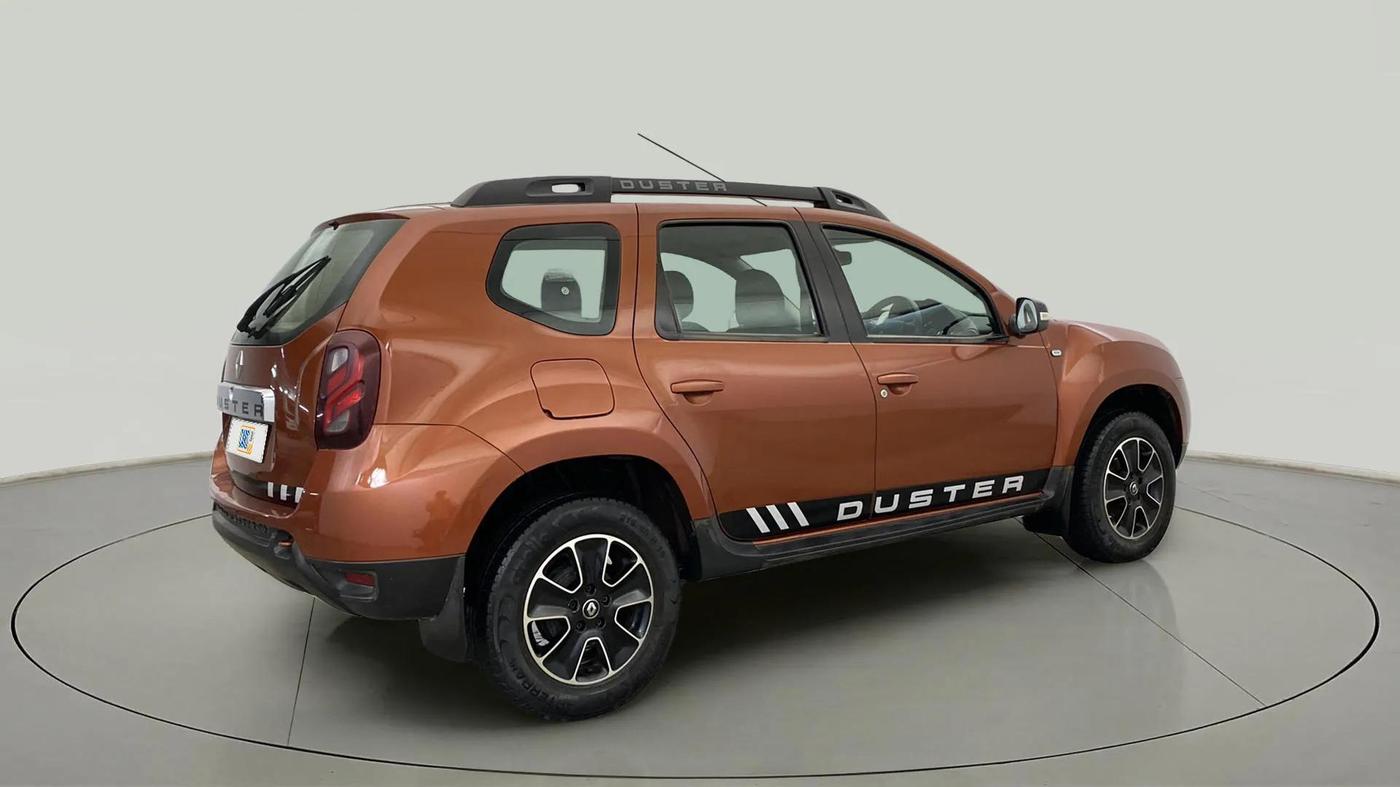 2017 Renault Duster RXS CVT, Petrol, Automatic, 52,640 km, Right Back Diagonal