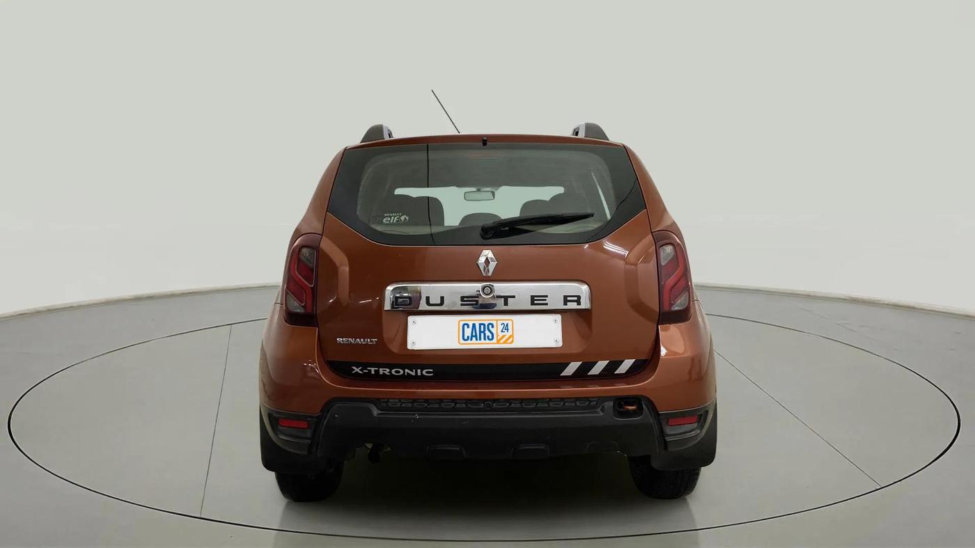 2017 Renault Duster RXS CVT, Petrol, Automatic, 52,640 km, Back/Rear
