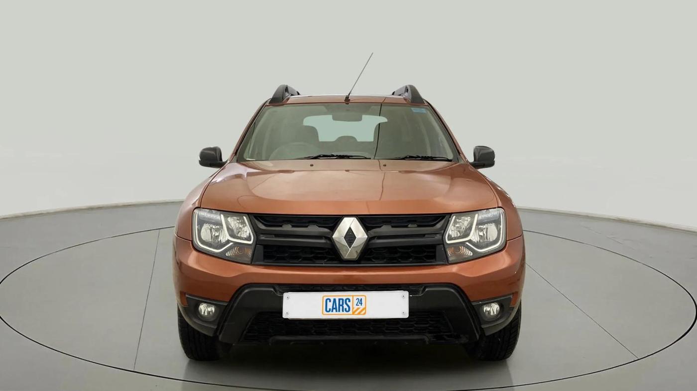 2017 Renault Duster RXS CVT, Petrol, Automatic, 52,640 km, Front
