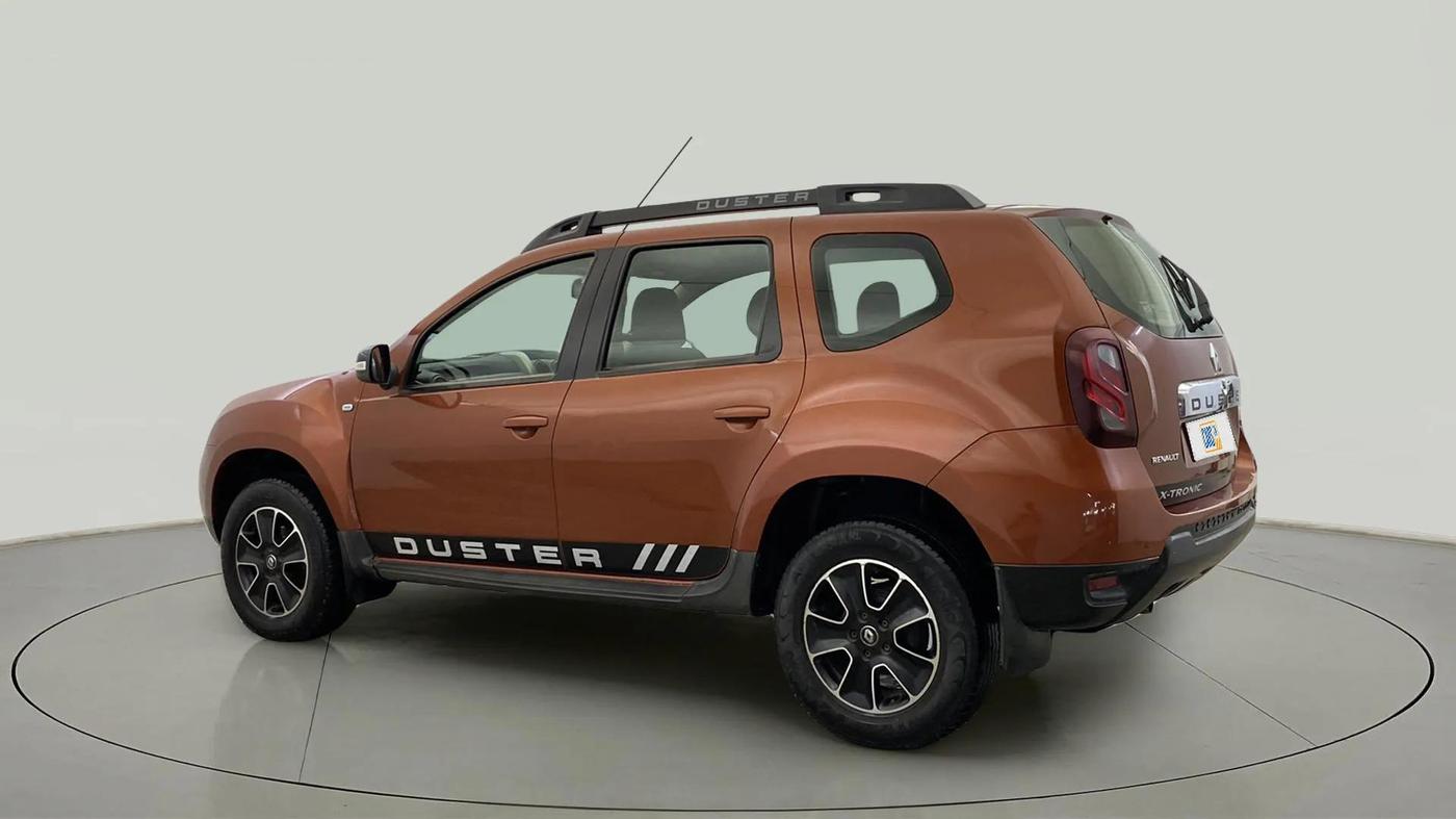 2017 Renault Duster RXS CVT, Petrol, Automatic, 52,640 km, Left Back Diagonal