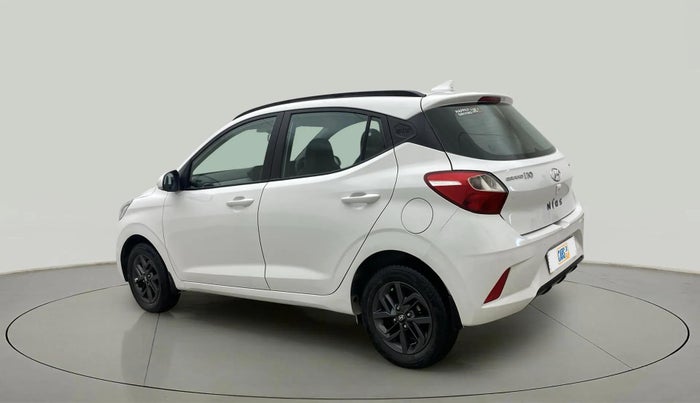 2021 Hyundai GRAND I10 NIOS SPORTZ AMT 1.2 KAPPA VTVT, Petrol, Automatic, 39,211 km, Left Back Diagonal