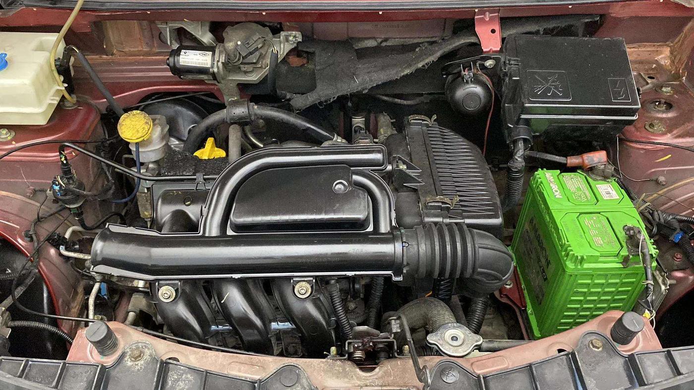 2015 Renault Kwid RXL, Petrol, Manual, 25,535 km, Engine View