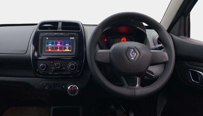 2018 Renault Kwid RXT 1.0 AMT (O), Petrol, Automatic, 41,863 km, Steering Wheel Close Up