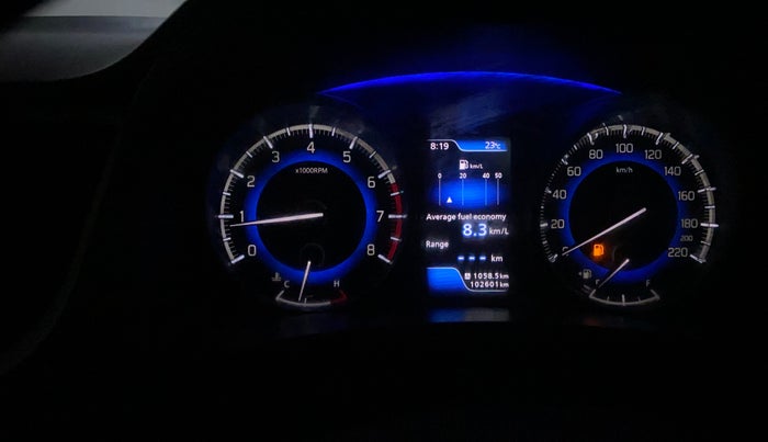 2017 Maruti Baleno ZETA PETROL 1.2, Petrol, Manual, 1,02,582 km, Odometer Image