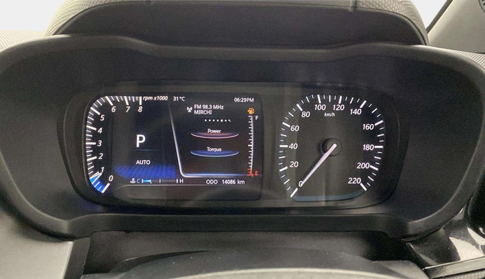 2024 Tata ALTROZ  XZA Plus Sunroof Dark Edition, Petrol, Automatic, 14,084 km, Odometer Image
