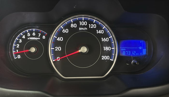 2013 Hyundai i10 SPORTZ 1.2, Petrol, Manual, 87,309 km, Odometer Image