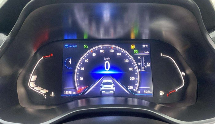 2023 Renault Kiger RXZ TURBO MT, Petrol, Manual, 18,329 km, Odometer Image