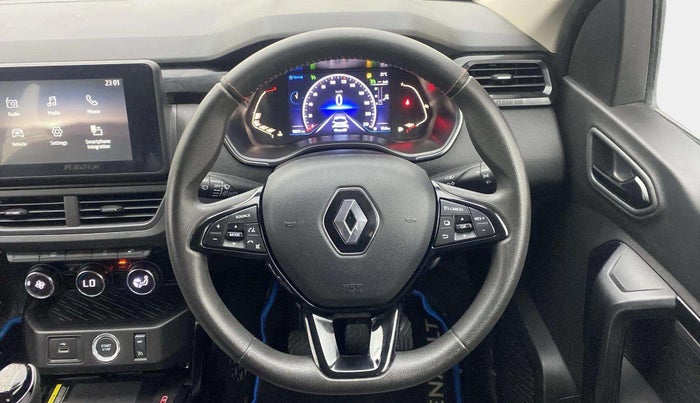 2023 Renault Kiger RXZ TURBO MT, Petrol, Manual, 18,329 km, Steering Wheel Close Up