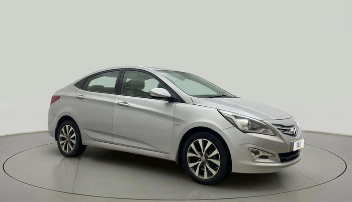 2016 Hyundai Verna 1.6 VTVT SX AT, Petrol, Automatic, 1,11,452 km, Right Front Diagonal