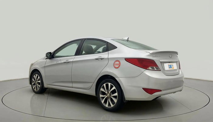 2016 Hyundai Verna 1.6 VTVT SX AT, Petrol, Automatic, 1,11,452 km, Left Back Diagonal