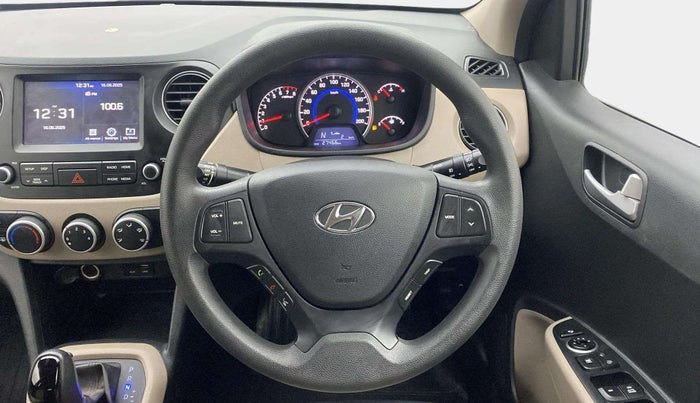 2018 Hyundai Grand i10 SPORTZ AT 1.2 KAPPA VTVT, Petrol, Automatic, 27,491 km, Steering Wheel Close Up
