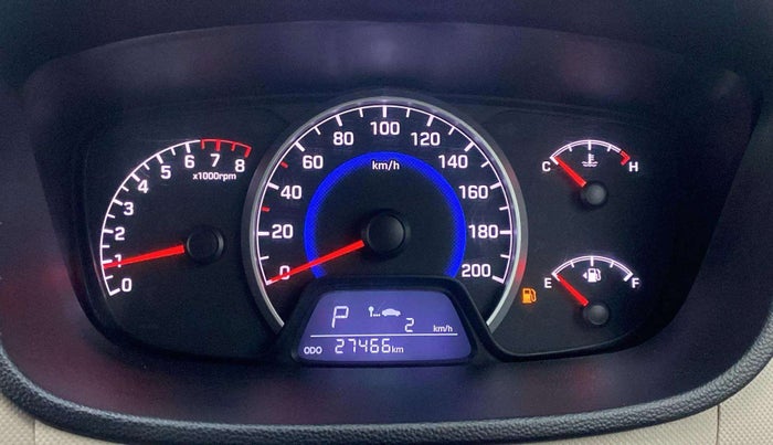 2018 Hyundai Grand i10 SPORTZ AT 1.2 KAPPA VTVT, Petrol, Automatic, 27,491 km, Odometer Image