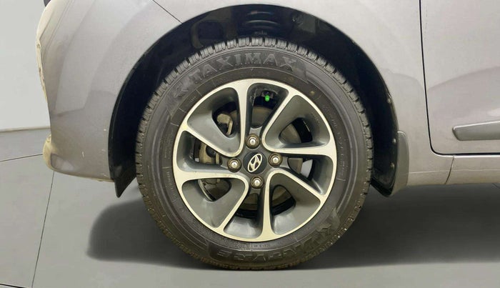 2018 Hyundai Grand i10 SPORTZ AT 1.2 KAPPA VTVT, Petrol, Automatic, 27,491 km, Left Front Wheel