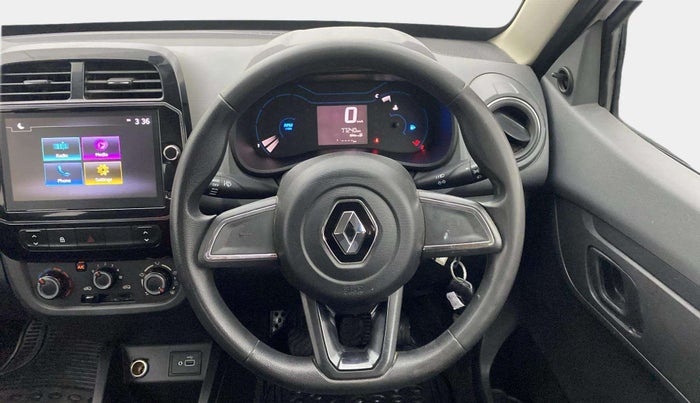 2021 Renault Kwid RXT 1.0 (O), Petrol, Manual, 77,193 km, Steering Wheel Close Up