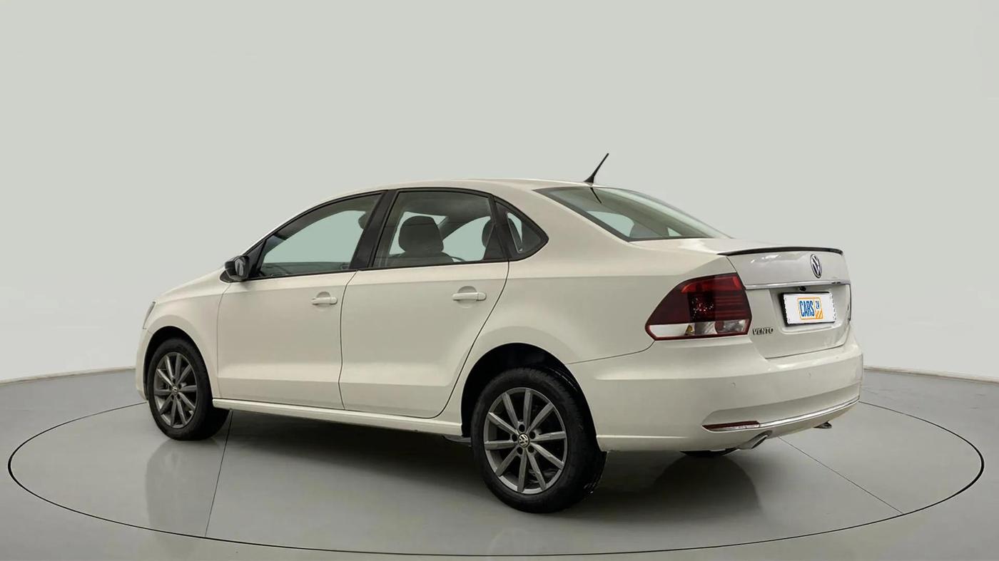 2019 Volkswagen Vento 1.2 TSI HIGHLINE PLUS AT, Petrol, Automatic, 72,748 km, Left Back Diagonal