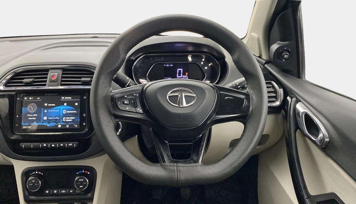 2022 Tata TIGOR XZ PLUS CNG, CNG, Manual, 98,109 km, Steering Wheel Close Up