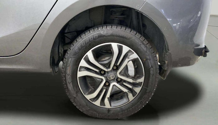 2022 Tata TIGOR XZ PLUS CNG, CNG, Manual, 98,109 km, Left Rear Wheel