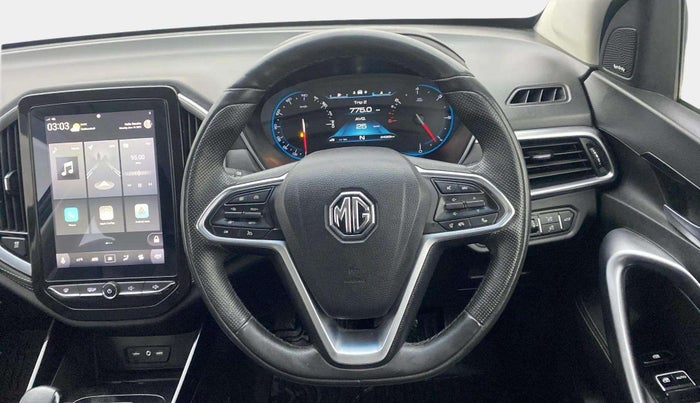 2019 MG HECTOR SHARP 1.5 DCT PETROL, Petrol, Automatic, 24,028 km, Steering Wheel Close Up