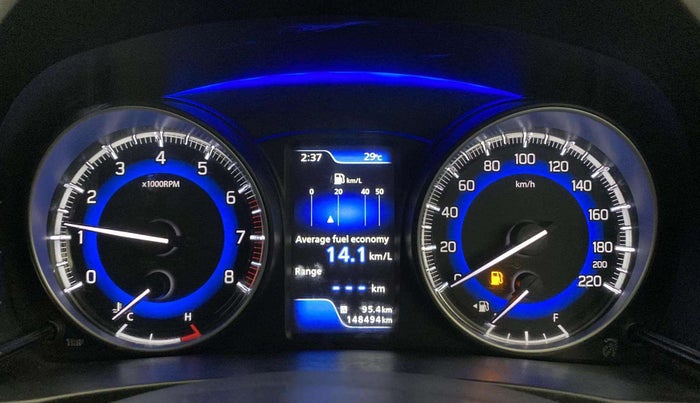 2021 Maruti Baleno ZETA PETROL 1.2, Petrol, Manual, 1,48,478 km, Odometer Image