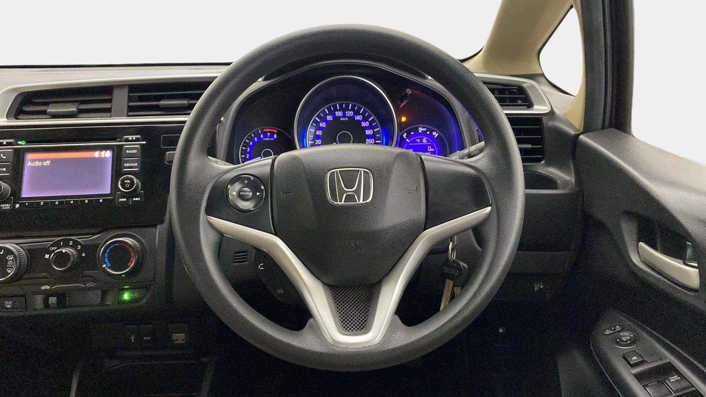 2017 Honda Jazz 1.2L I-VTEC SV, Petrol, Manual, 39,237 km, Steering Wheel Close Up