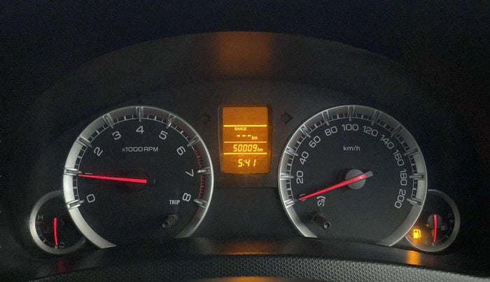 2013 Maruti Swift VXI, Petrol, Manual, 50,002 km, Odometer Image