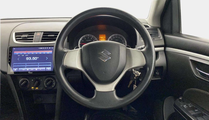2013 Maruti Swift VXI, Petrol, Manual, 50,002 km, Steering Wheel Close Up