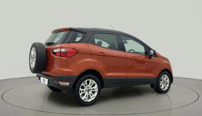 2015 Ford Ecosport TITANIUM 1.5L PETROL AT, Petrol, Automatic, 1,03,172 km, Right Back Diagonal