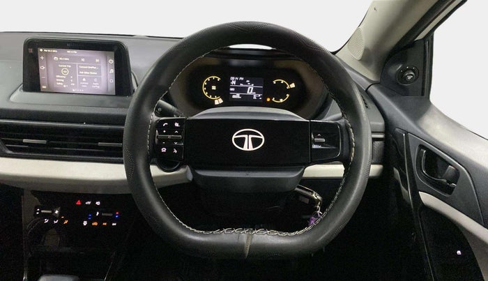 2024 Tata NEXON Pure S 1.2 Revotron 6AMT, Petrol, Automatic, 10,671 km, Steering Wheel Close Up
