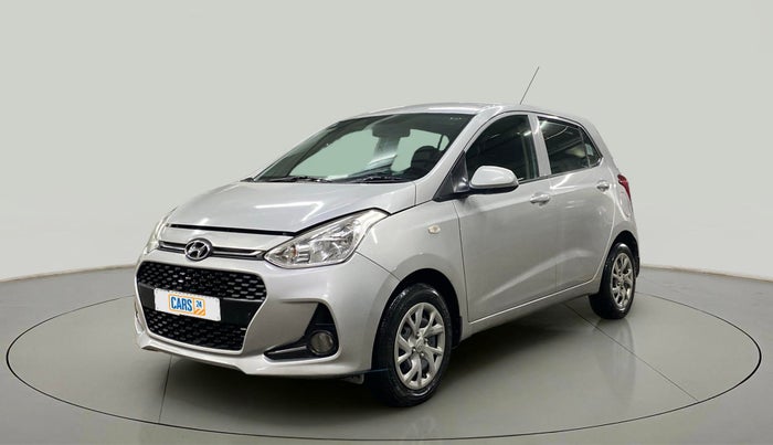 2017 Hyundai Grand i10 SPORTZ 1.2 KAPPA VTVT, Petrol, Manual, 19,958 km, Left Front Diagonal