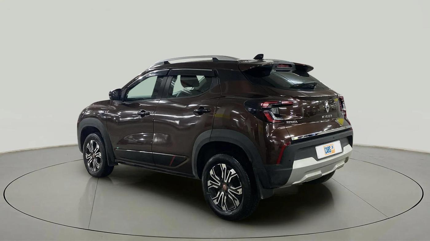 2023 Renault Kiger RXZ TURBO CVT, Petrol, Automatic, 4,415 km, Left Back Diagonal
