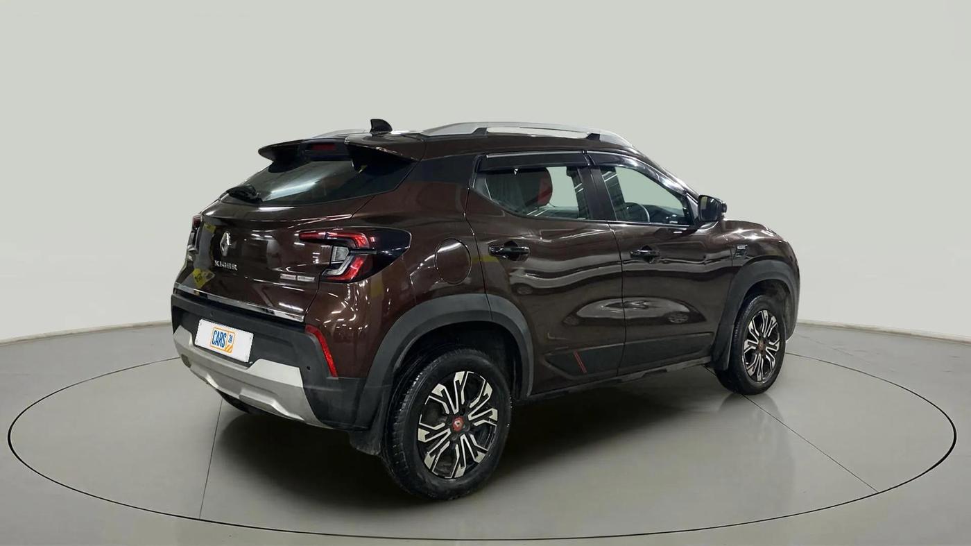 2023 Renault Kiger RXZ TURBO CVT, Petrol, Automatic, 4,415 km, Right Back Diagonal