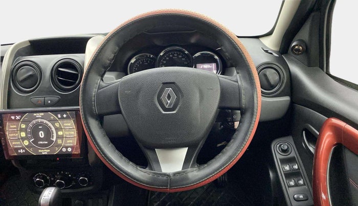 2018 Renault Duster RXS CVT, Petrol, Automatic, 27,458 km, Steering Wheel Close Up