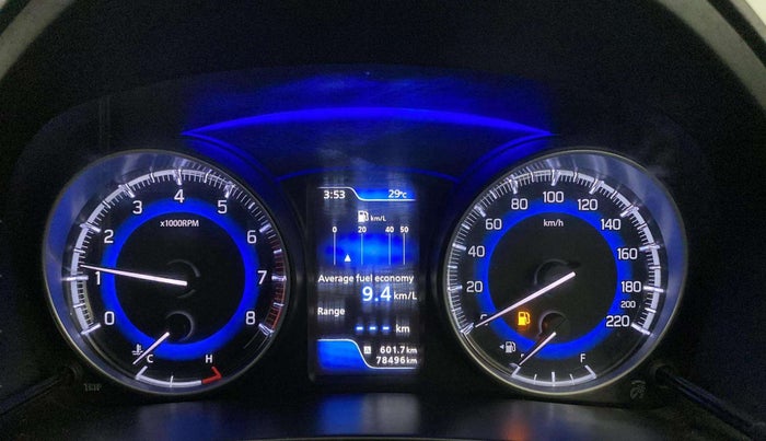 2020 Maruti Baleno ZETA PETROL 1.2, Petrol, Manual, 78,488 km, Odometer Image