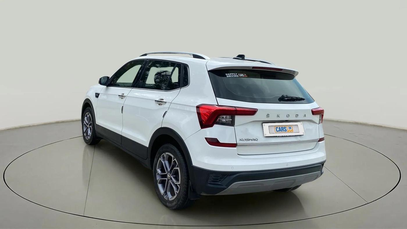 2022 Skoda KUSHAQ STYLE 1.5L TSI DSG (6 AIRBAGS), Petrol, Automatic, 47,853 km, Left Back Diagonal
