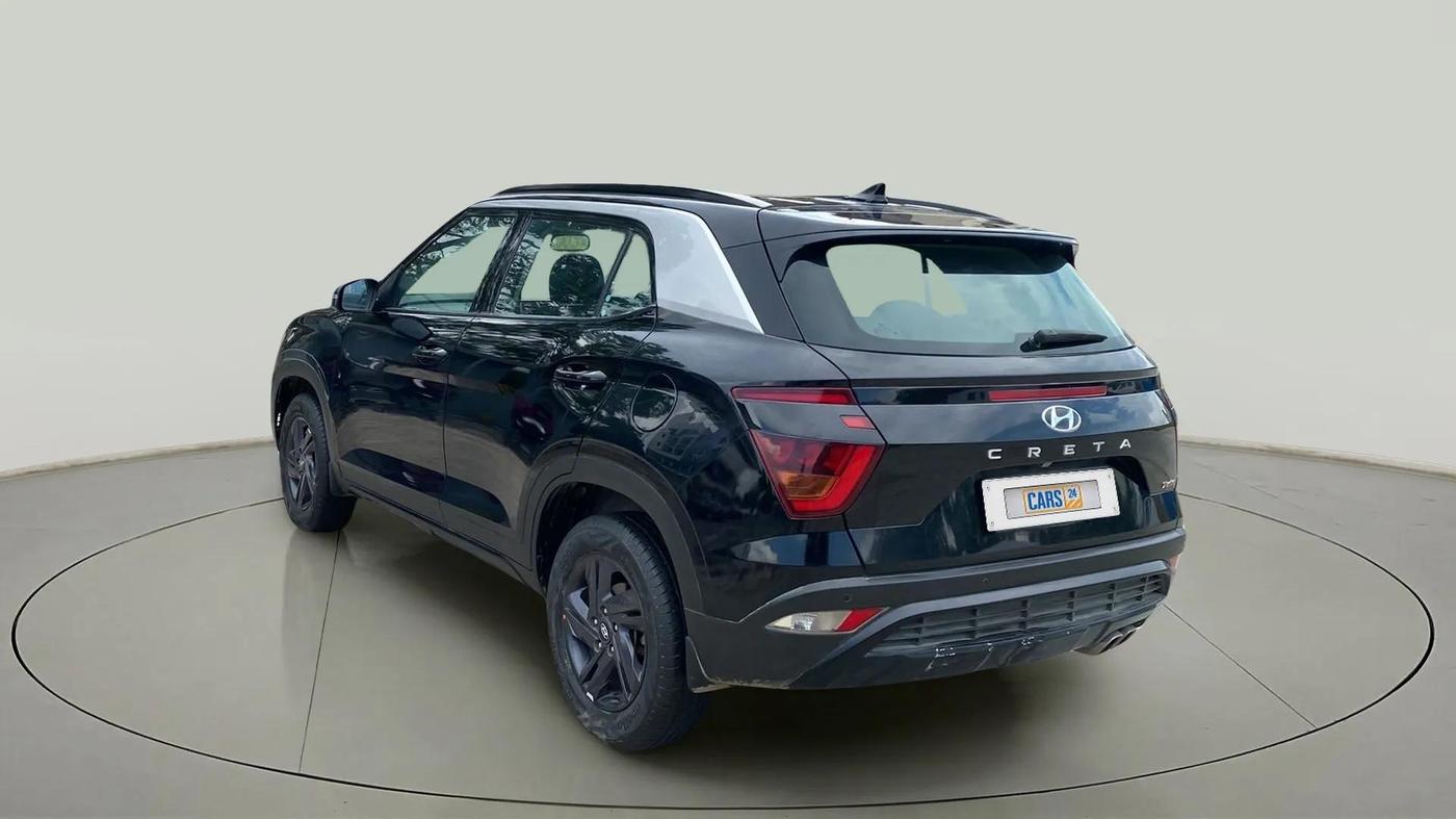 2022 Hyundai Creta S PLUS 1.4 TURBO DCT, Petrol, Automatic, 40,887 km, Left Back Diagonal