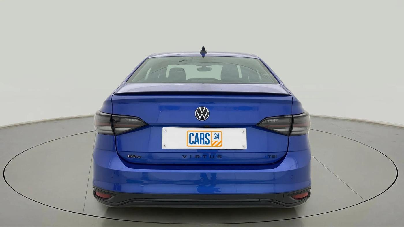 2024 Volkswagen VIRTUS GT Line 1.0 TSI MT, Petrol, Manual, 9,735 km, Back/Rear