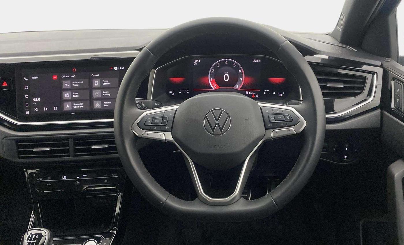 2024 Volkswagen VIRTUS GT Line 1.0 TSI MT, Petrol, Manual, 9,735 km, Steering Wheel Close Up