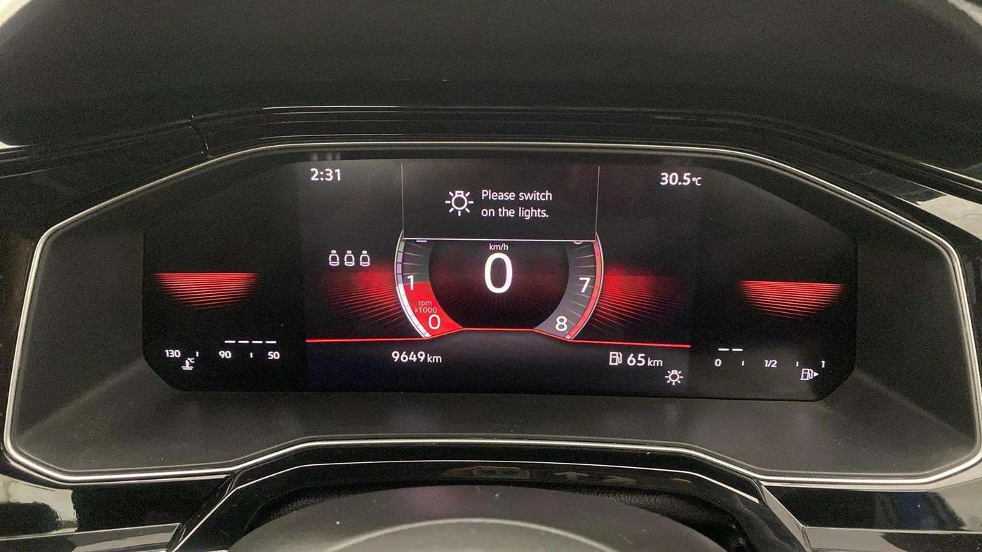 2024 Volkswagen VIRTUS GT Line 1.0 TSI MT, Petrol, Manual, 9,735 km, Odometer Image