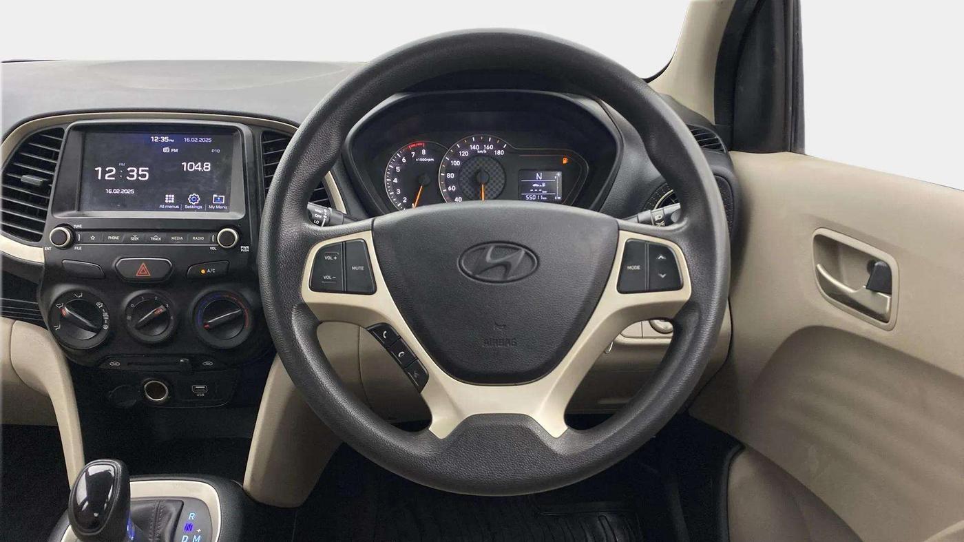 2020 Hyundai NEW SANTRO SPORTZ AMT, Petrol, Automatic, 55,217 km, Steering Wheel Close Up