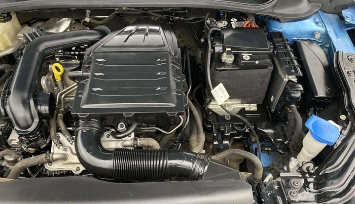 2022 Skoda SLAVIA STYLE 1.0L TSI MT, Petrol, Manual, 38,184 km, Engine View - Left