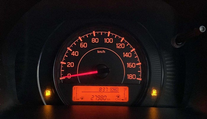 2019 Maruti New Wagon-R LXI CNG 1.0, CNG, Manual, 27,914 km, Odometer Image