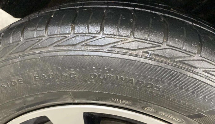 2021 Tata NEXON XZ PLUS PETROL SUNROOF, Petrol, Manual, 73,191 km, Left Front Tyre Tread