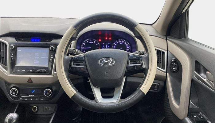 2017 Hyundai Creta SX PLUS 1.6 PETROL, Petrol, Manual, 76,541 km, Steering Wheel Close Up