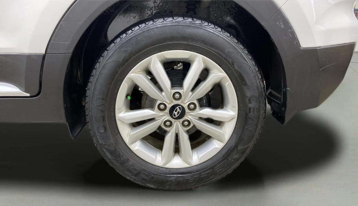 2017 Hyundai Creta SX PLUS 1.6 PETROL, Petrol, Manual, 76,541 km, Left Rear Wheel