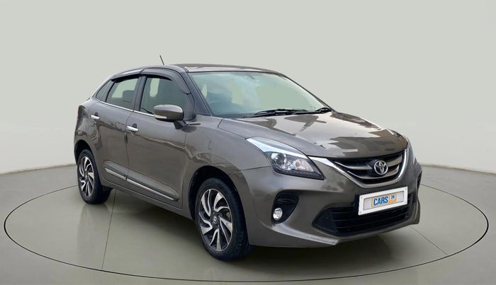 2021 Toyota Glanza V, Petrol, Manual, 58,495 km, Right Front Diagonal