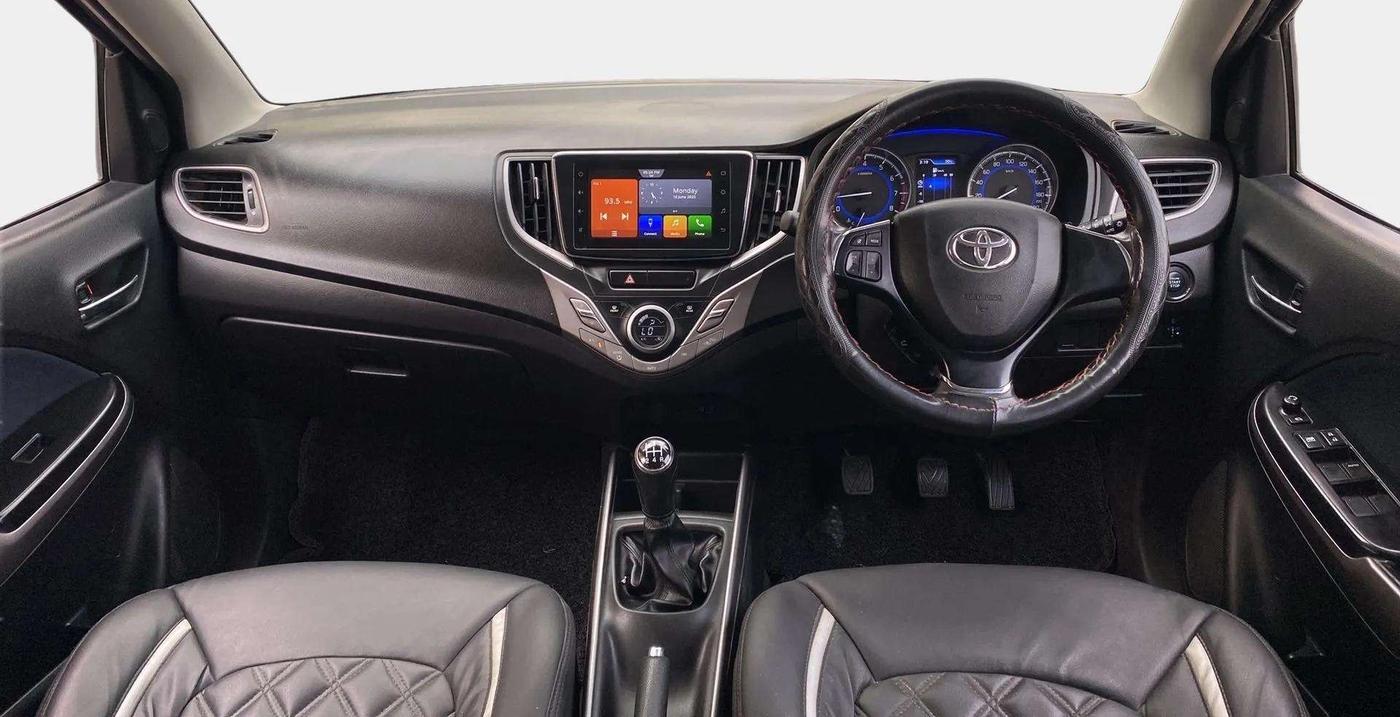 2021 Toyota Glanza V, Petrol, Manual, 58,495 km, Dashboard