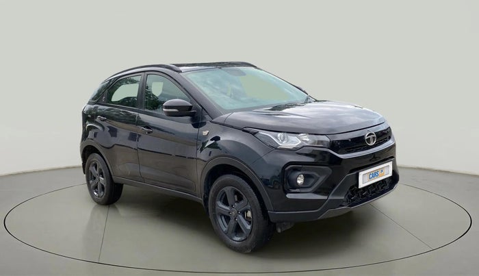 2023 Tata NEXON XZA PLUS LUX SUNROOF DARK PETROL, Petrol, Automatic, 25,647 km, Right Front Diagonal